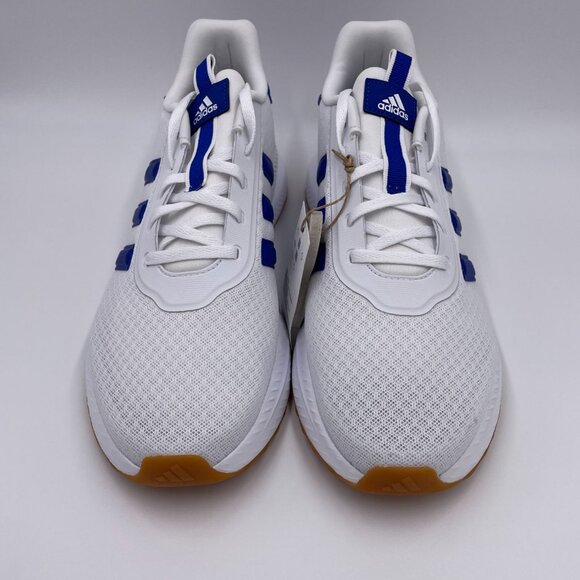 adidas X PLR Path White / Blue Men's Shoes - Picture 3 of 8
